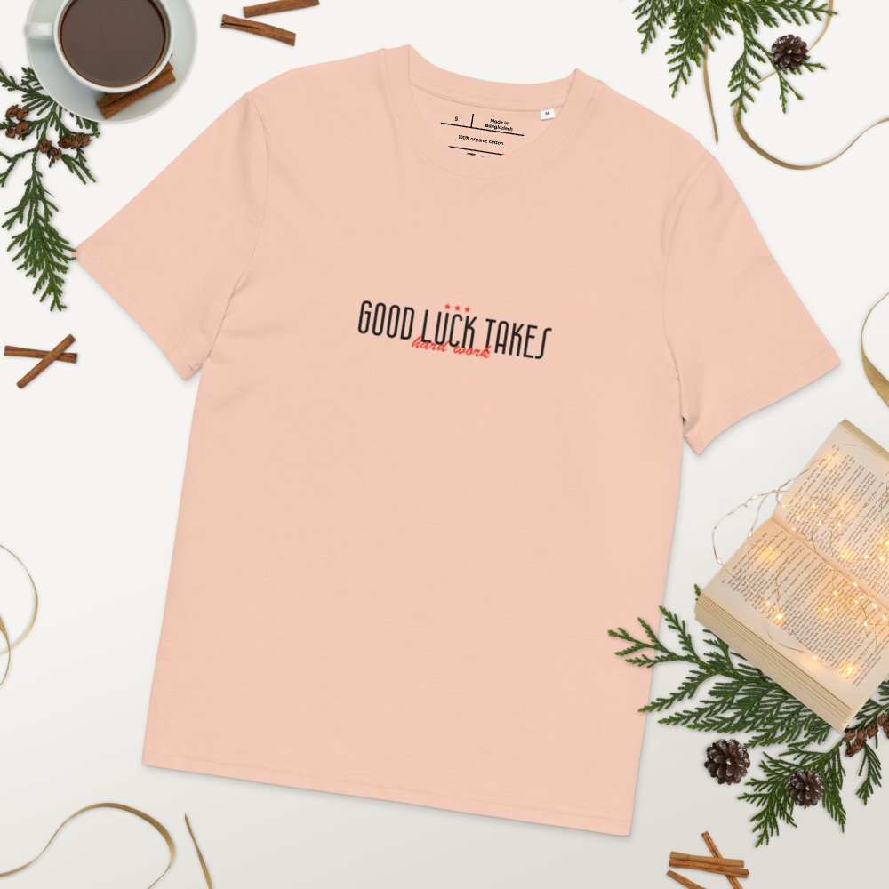 T-shirt Zottrg Good Luck en coton bio